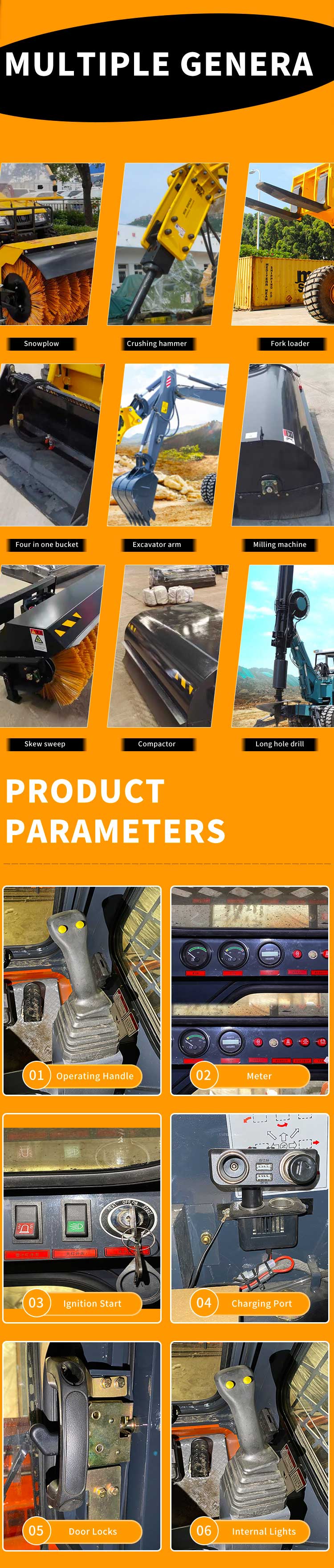 50CM Skid Steer Loader Type Tree Spade