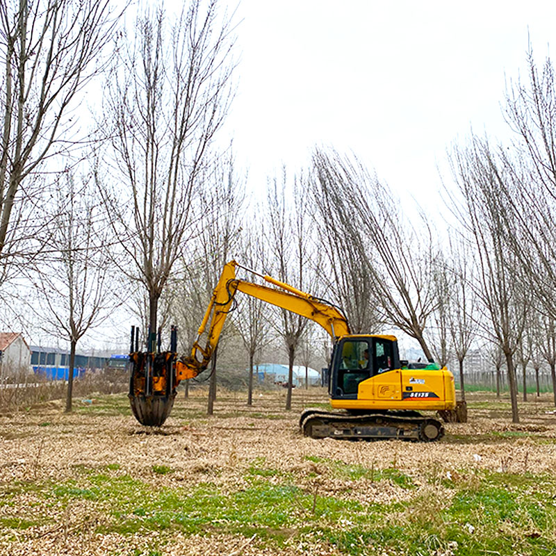 Tree Spade For Tractor Bucket