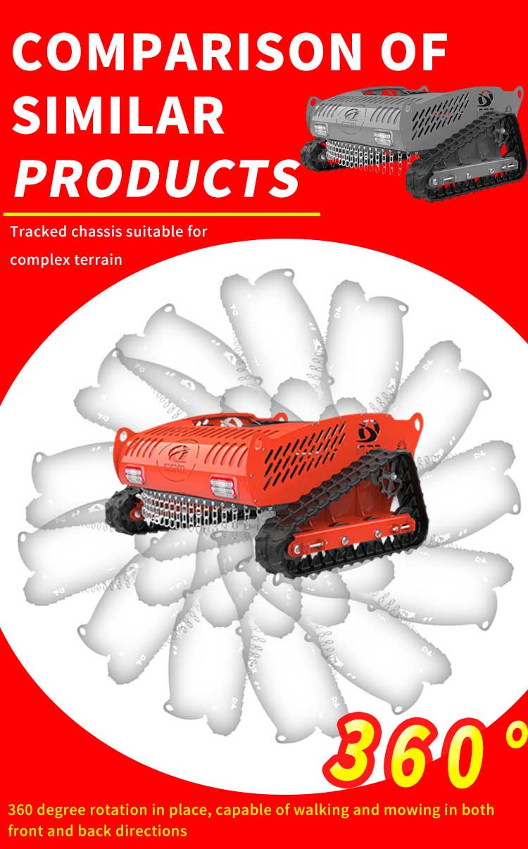 Cortador de grama com controle remoto 9.5HP55CM