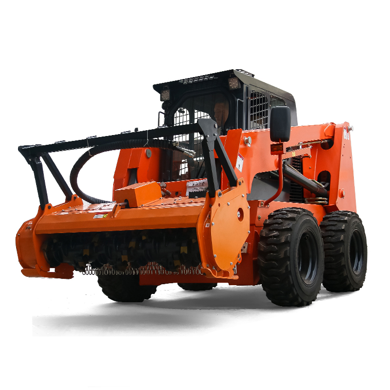 Máquina desbrozadora de dirección deslizante