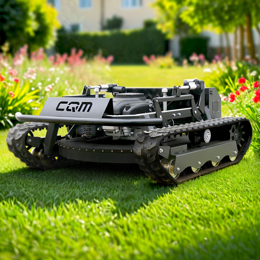 Corta-relva com controlo remoto para encostas