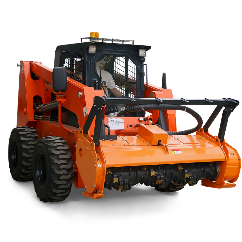 Skid steer drum mulcherattachment for sale